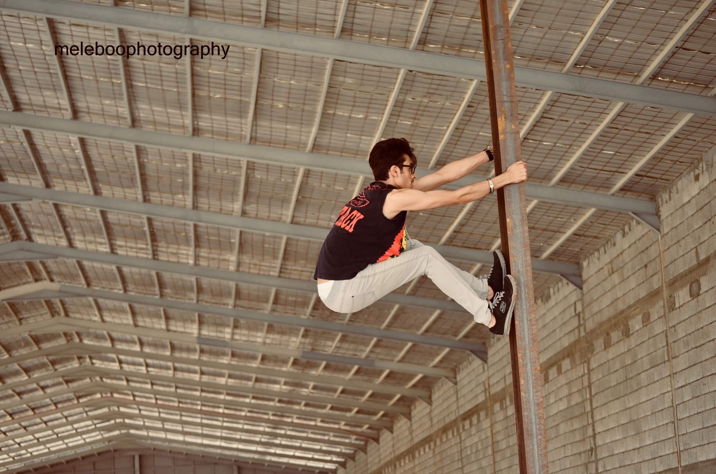 pole climbing